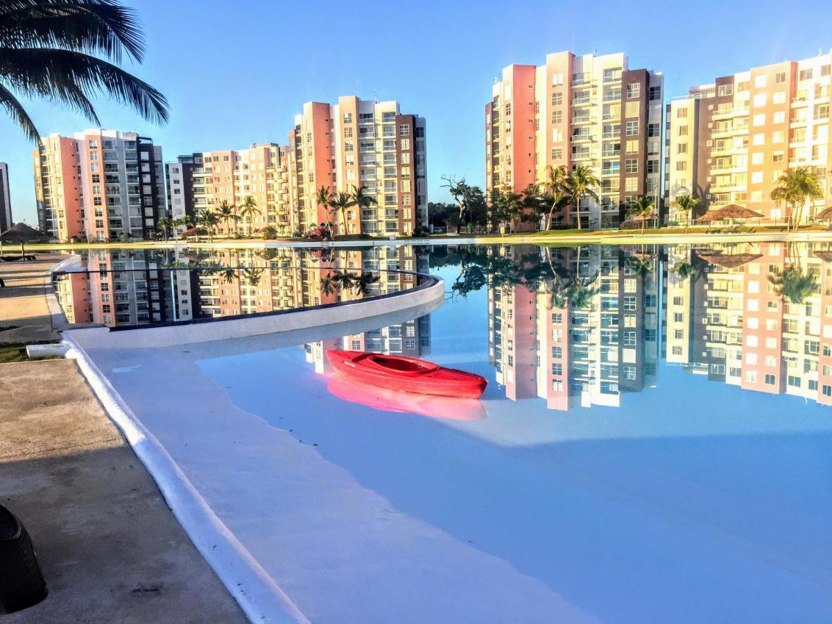 Escape Al Caribe Con Una Vista Impresionante En Pilarita'S Dream Lagoons Cancun Exterior photo