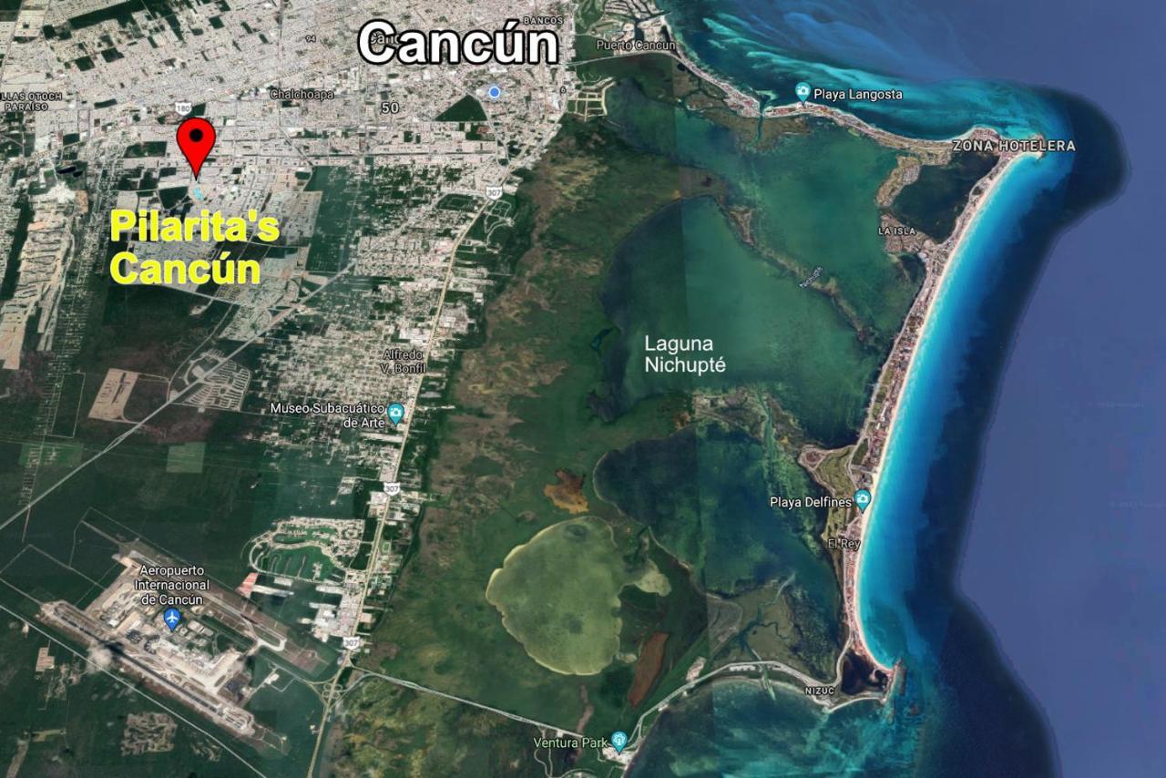 Escape Al Caribe Con Una Vista Impresionante En Pilarita'S Dream Lagoons Cancun Exterior photo